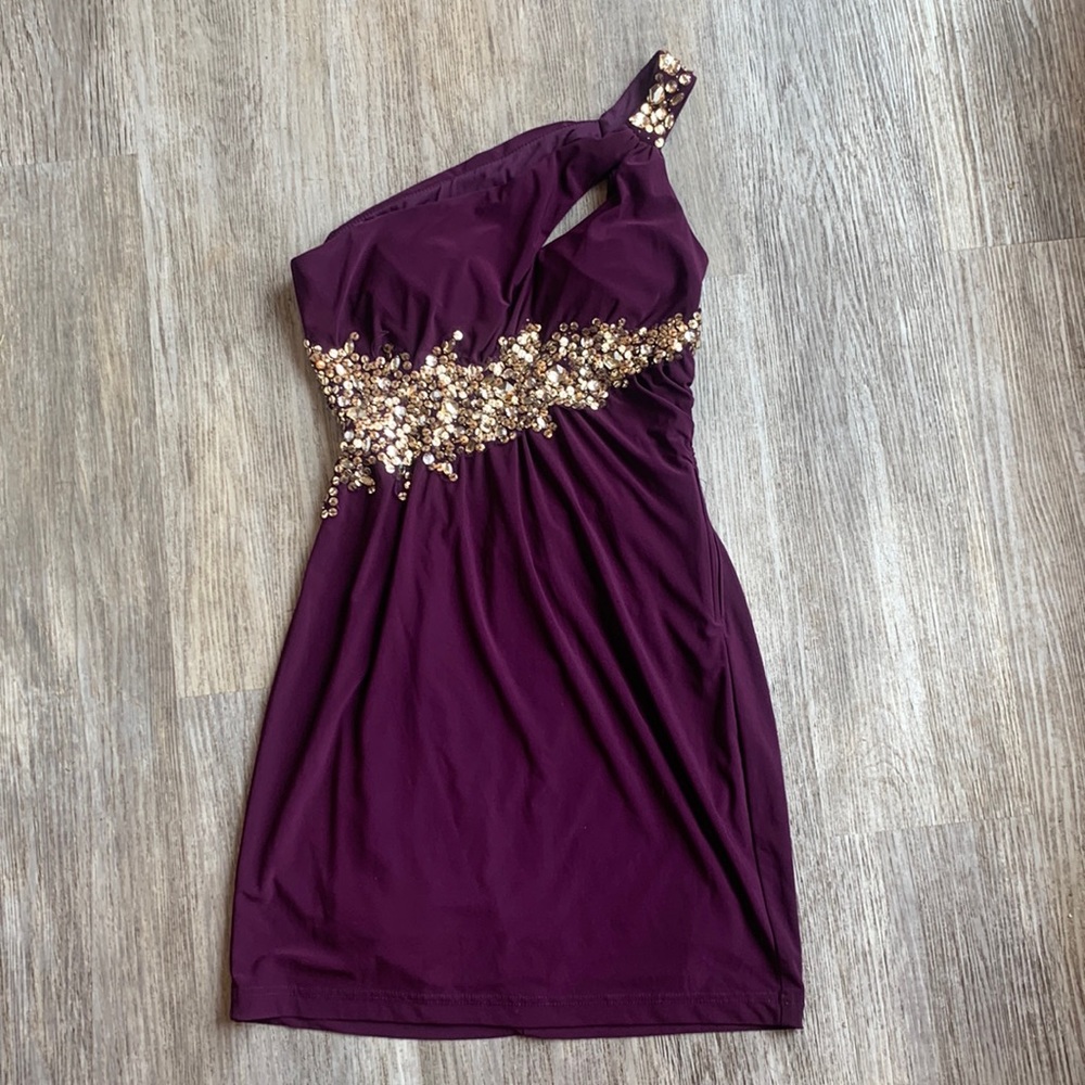 NWT Hailey Logan backless mini dress